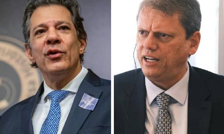 A disputa entre Tarcísio e Haddad pelo governo de São Paulo, segundo o Paraná Pesquisas