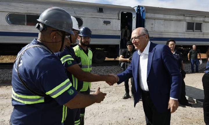 Alckmin: 'Vamos precisar de muita ferrovia para transportar o desenvolvimento do Brasil'