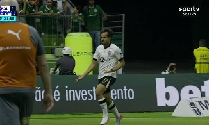 Atlético-MG vence Palmeiras e sobe na classificação do Brasileiro