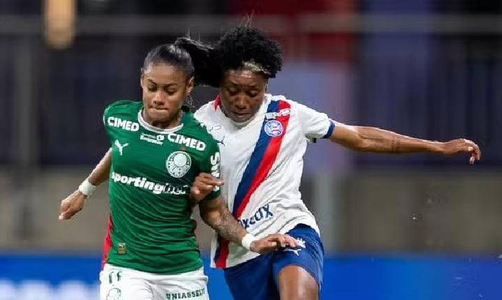 Bahia e Palmeiras empatam na ida das quartas do Brasileirão Feminino