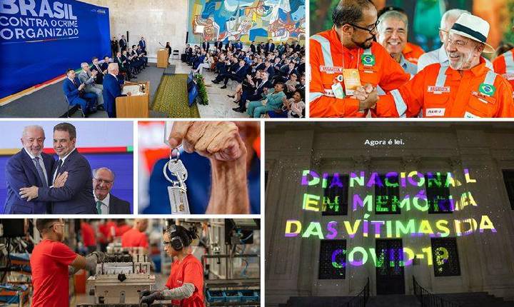 Brasil contra o crime organizado e mais R$ 2,2 bilhões para o SUS marcaram a semana