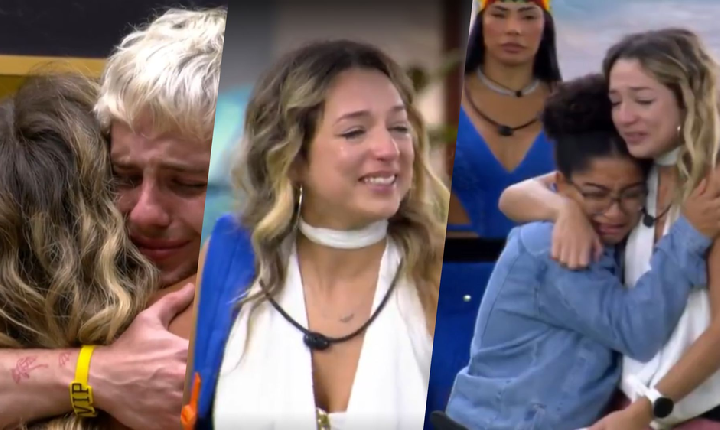 Choro, presente e desculpas: veja a reação dos participantes após Eliminação de Samira no BBB 26