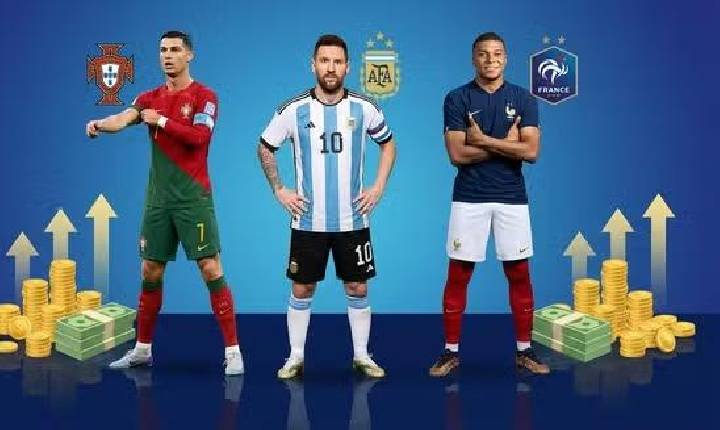 Confira a lista de jogadores mais bem pagos da Copa do Mundo de 2026