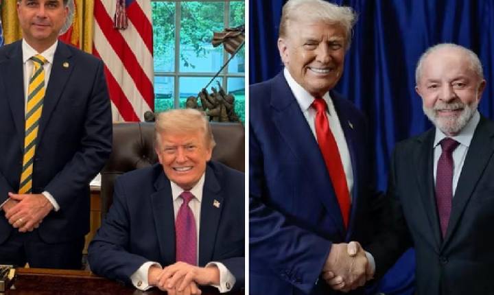 Datafolha: 52% acreditam que Trump quer ajudar Flávio Bolsonaro com tarifaço