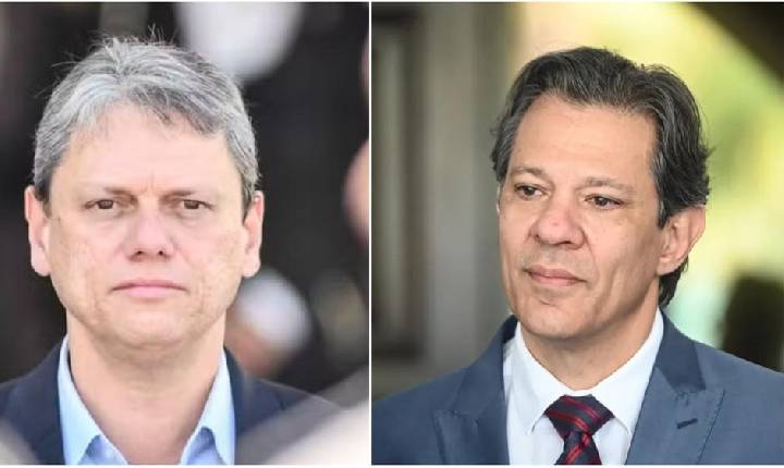Datafolha: Tarcísio lidera com 46% dos votos para governo de SP, contra 30% de Haddad no 1º turno