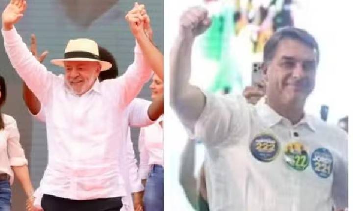 Em eventos de campanha no Rio, Lula defende prender criminosos, e Flávio fala em ‘guerra’ ao crime