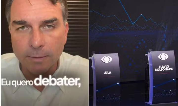 Flávio Bolsonaro justifica ausência em debate e foca ataques em Lula: 'Quero debater com quem está destruindo o Brasil'