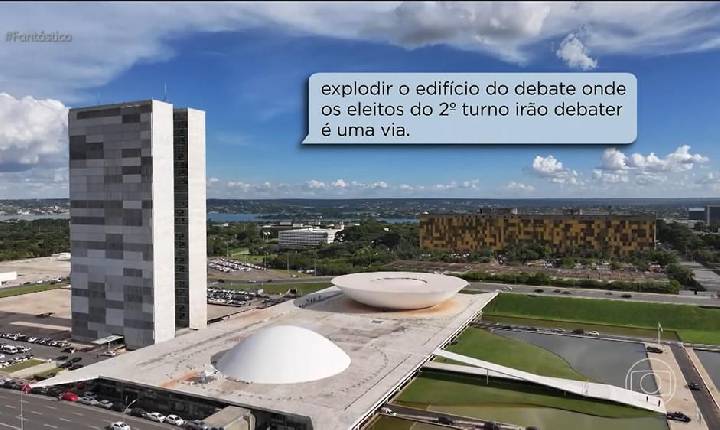 Grupo planejava explodir o Palácio do Planalto e mirava o debate do 2º turno