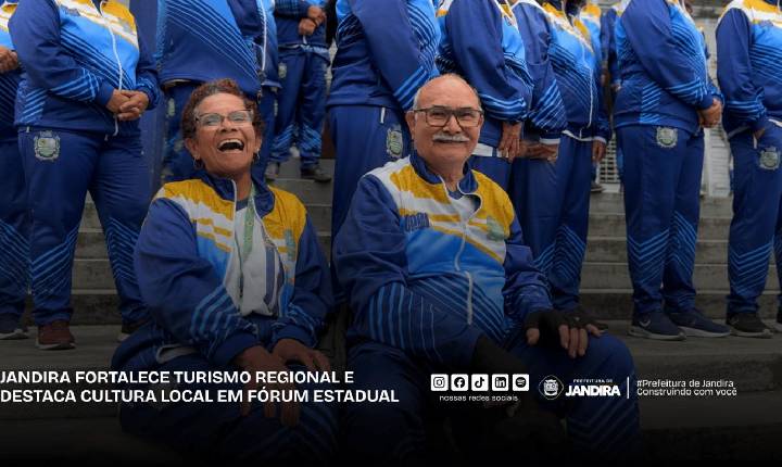 Idosos de Jandira representam o município nos Jogos da Melhor Idade em Praia Grande