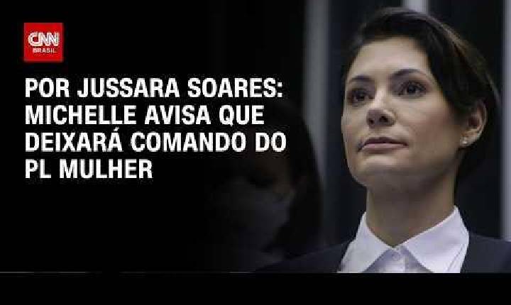 Michelle anuncia saída da presidência do PL Mulher após atrito com Flávio