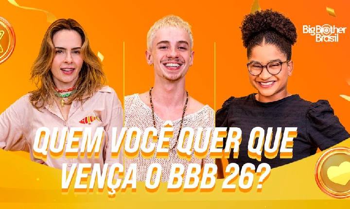 Quem está na Final do BBB 26? Ana Paula Renault, Juliano Floss e Milena disputam prêmio da temporada