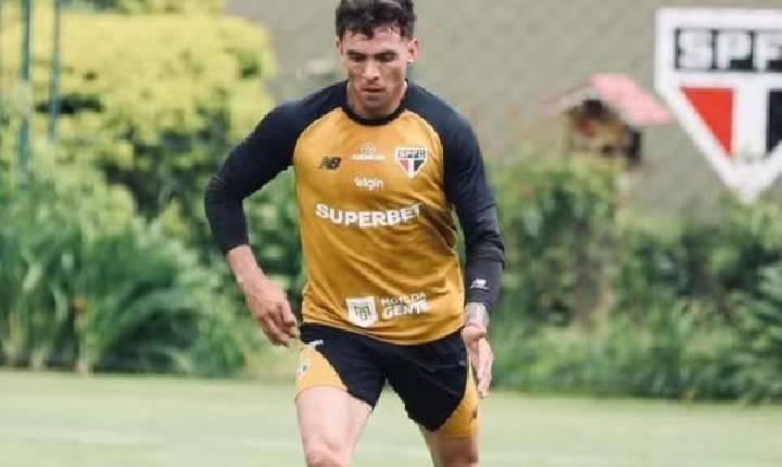São Paulo libera Enzo Díaz dos treinos para procurar novo clube