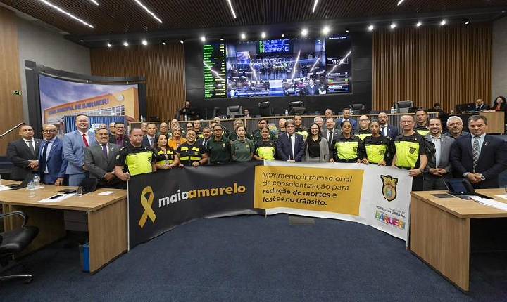 Secretaria de Mobilidade lança na Câmara campanha Maio Amarelo