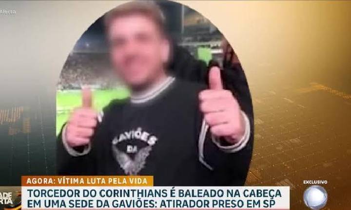 Torcedor do Corinthians é baleado na cabeça em uma sede da Gaviões da Fiel