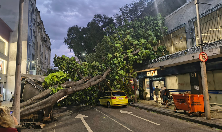Ventos ainda atingem o Sudeste nesta quinta; Sul tem trégua na chuva, mas rios seguem em atenção