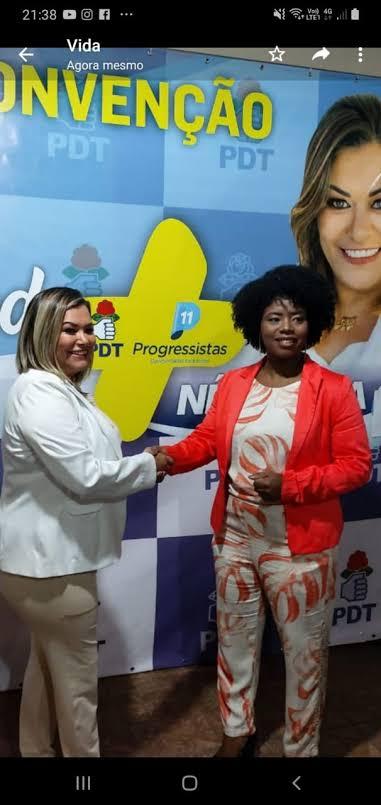 Ex-vereadora e candidata a Prefeita de Carapicuíba, Neia Costa (PDT), discute com a sua candidata a Vice-prefeita,Cintia