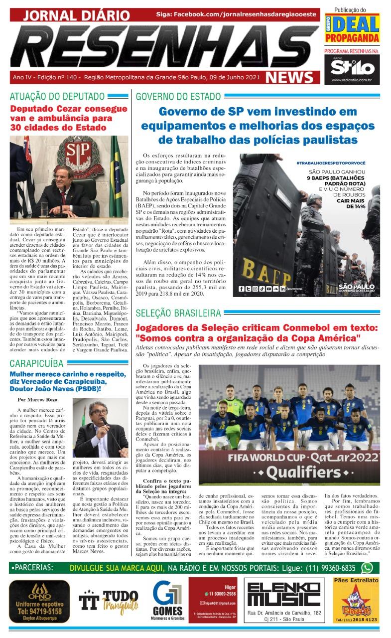 Leiam nosso jornal web diário
