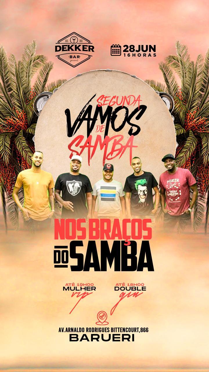 Segunda também é dia de samba