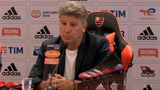 Renato Gaúcho diz que realiza sonho ao treinar o Flamengo: 'É o mesmo que comandar a Seleção Brasileira'