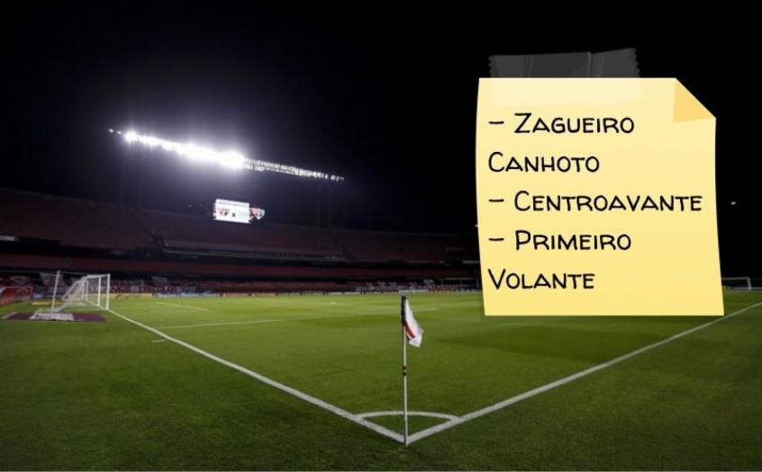 A uma semana do fim da janela de transferências, São Paulo tem carências para suprir; veja posições