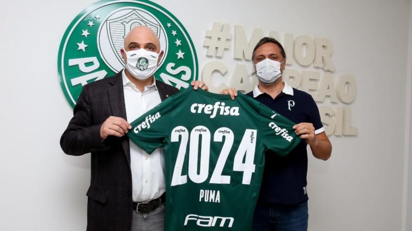 Palmeiras e Puma planejam terceira camisa; saiba a data de lançamento