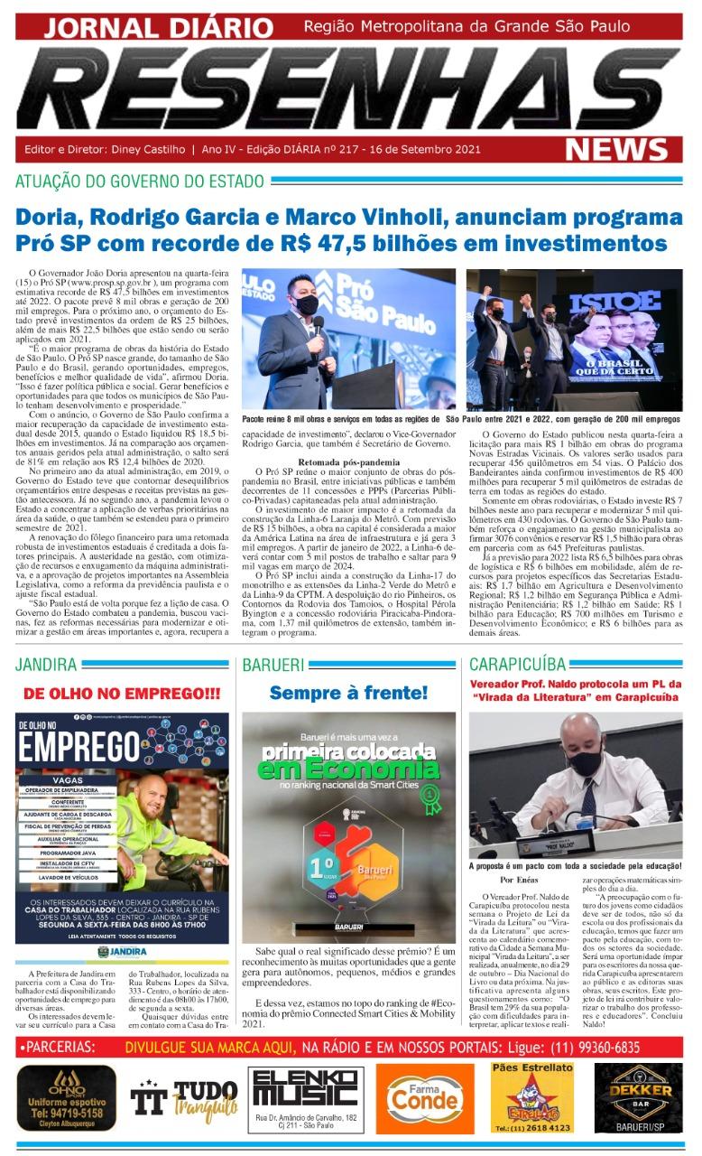 A sua! A minha! A nossa Resenha Diária!