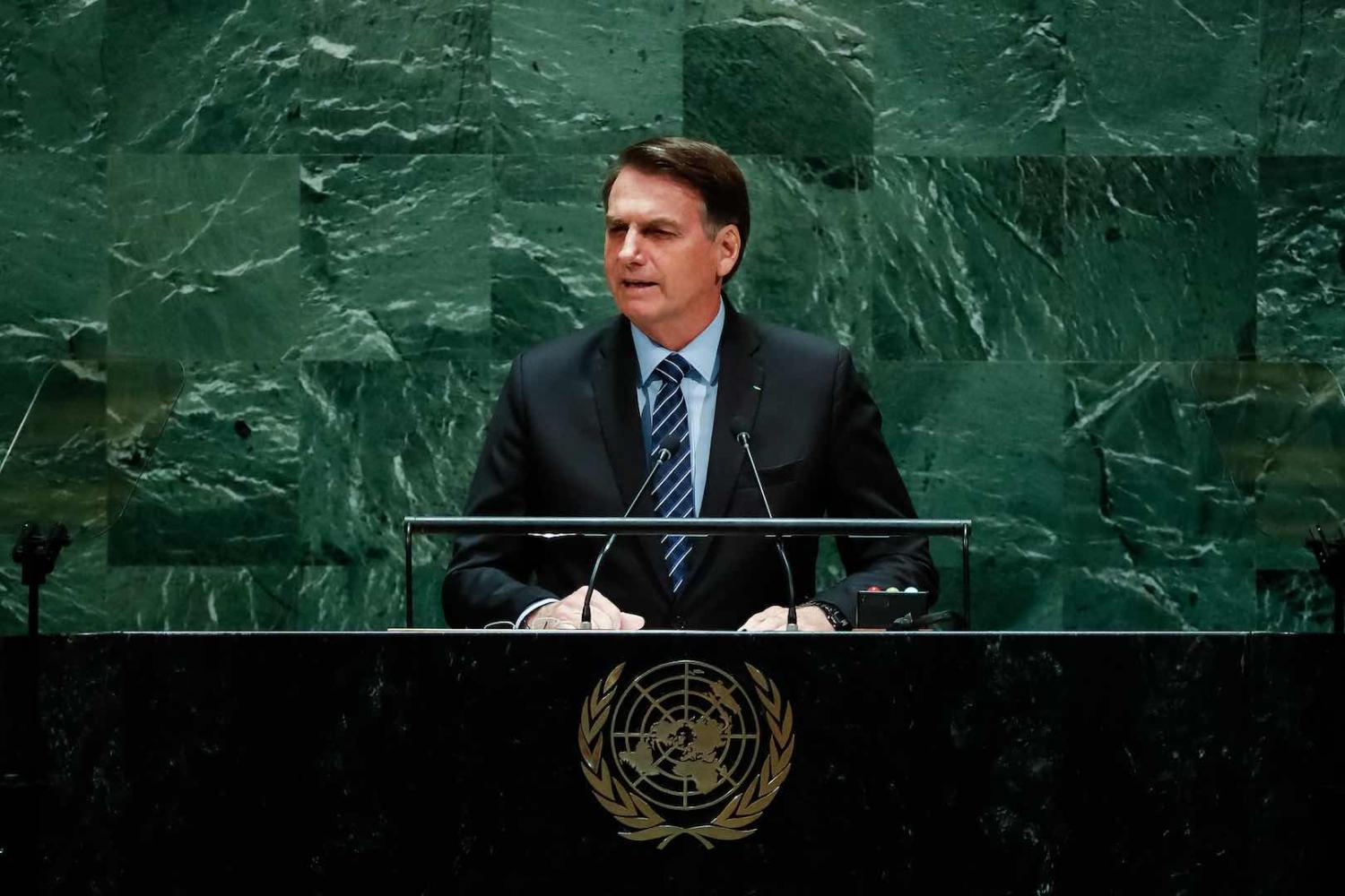 Em discurso na ONU, Bolsonaro defende tratamento sem eficácia contra Covid-19