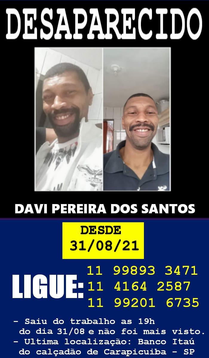 Morador da Cohab de Carapicuíba desaparece no calçadão da cidade