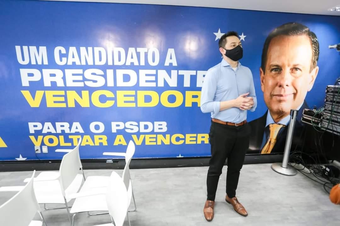 Presidente Estadual do PSDB, Vinholi, divulga nota à imprensa