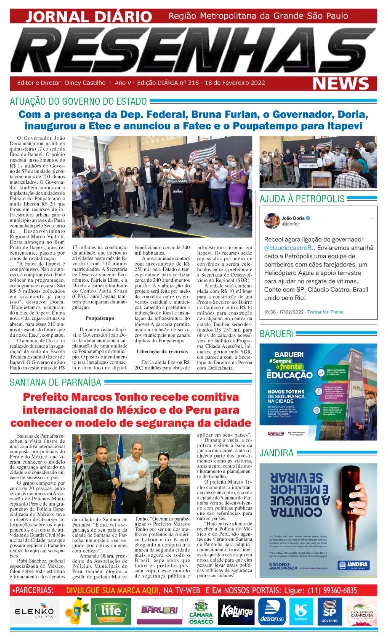 Somos a Resenha que mais cresce em 2022