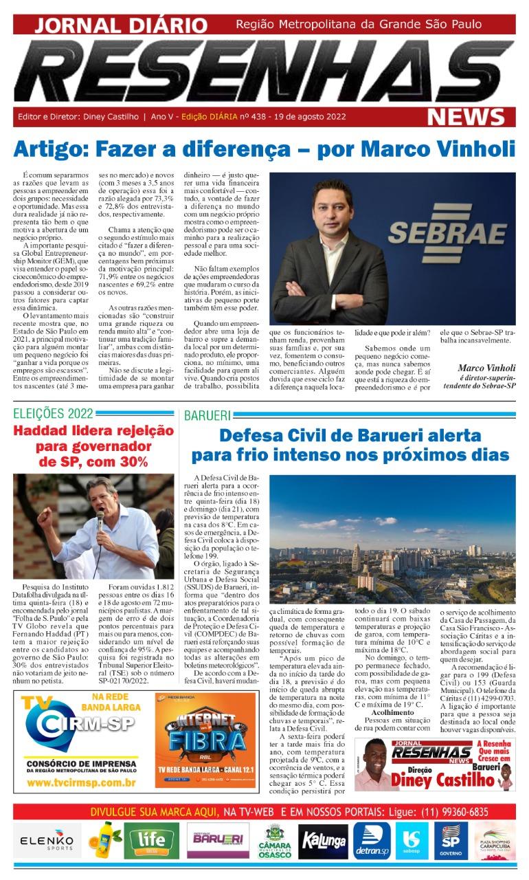 A Resenha que mais cresce em 2022