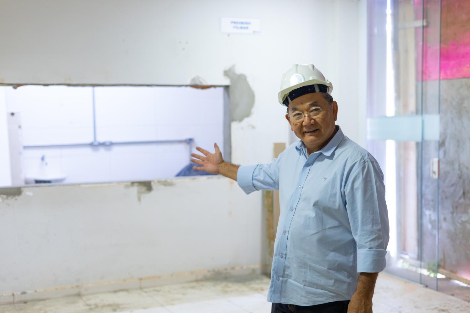 Com obras avançadas, Doutor Sato entregará Centro de Especialidades e Diagnósticos em breve
