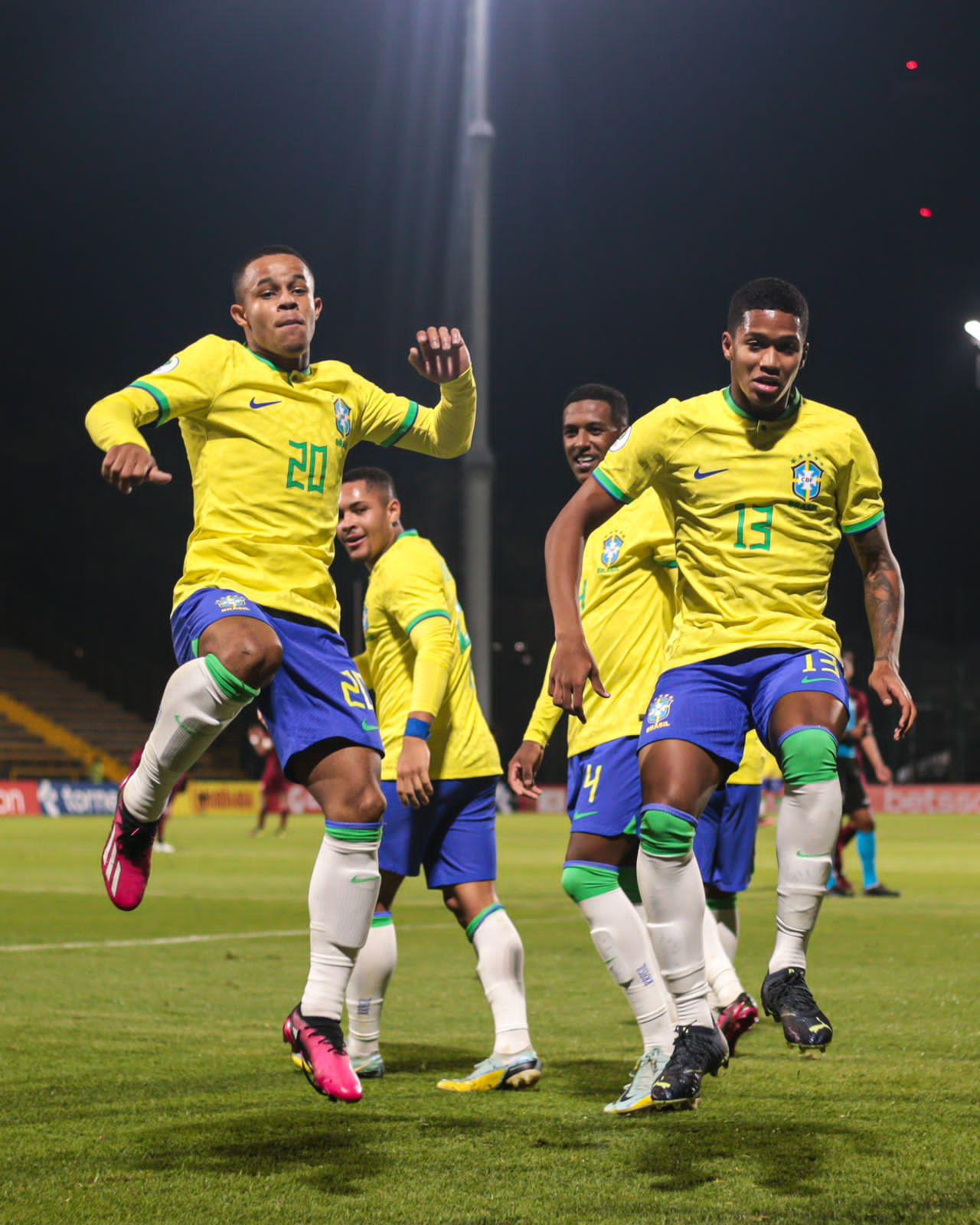 Com show de Pedrinho a Seleção Brasileira Sub-20 venceu a Venezuela