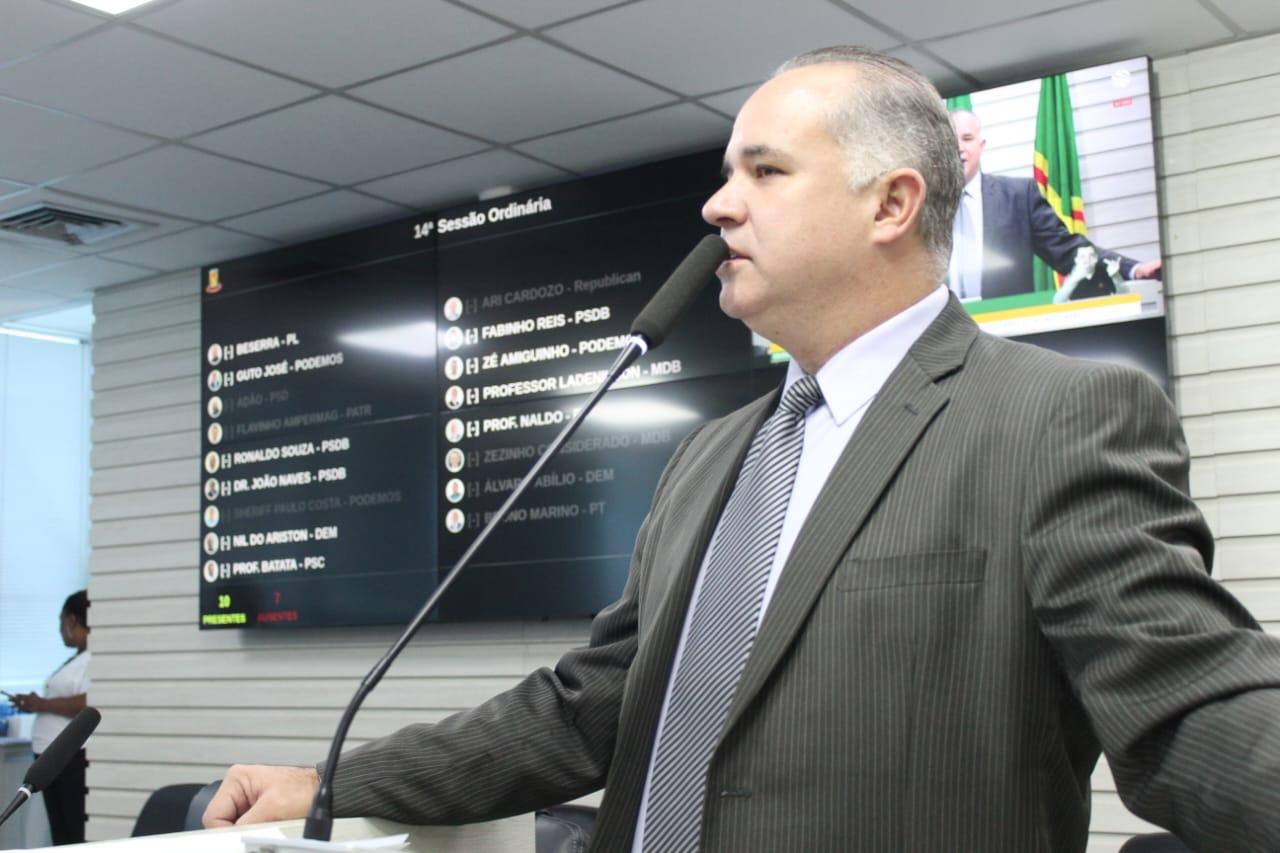 “Câmara não arranca pedaços de ninguém” Prof. Naldo fala em Audiência Pública da Saúde