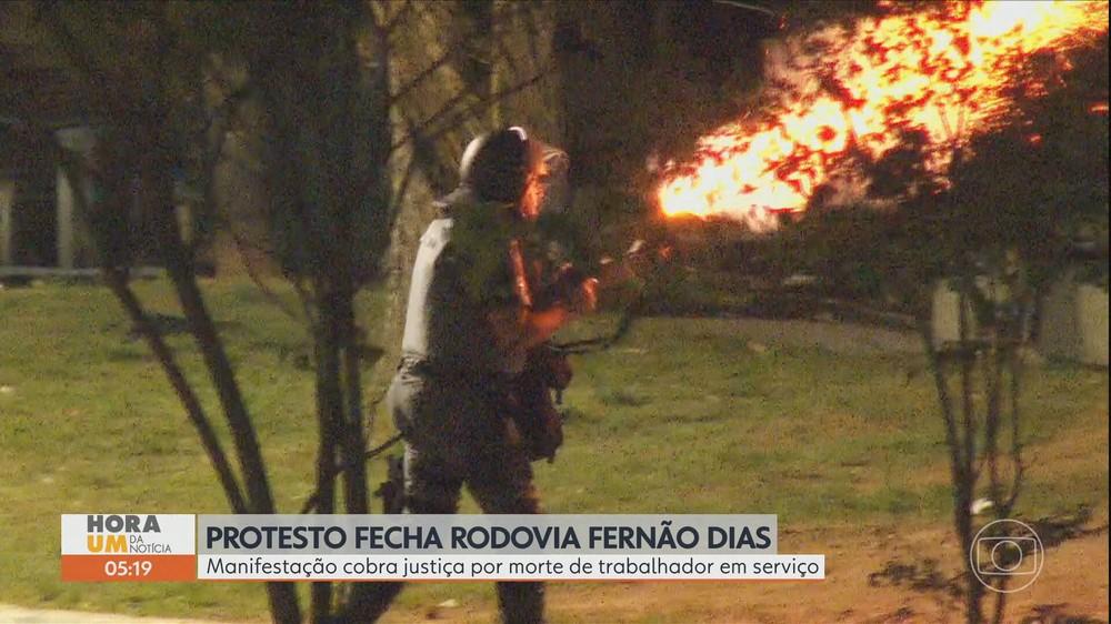 PM mata funcionário da CET após ser atingido por placa de sinalização derrubada por vendaval