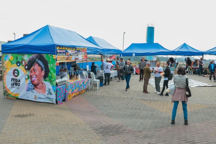Com apoio da Prefeitura, Carapicuíba recebe 2ª edição da Feira Afro no Calçadão