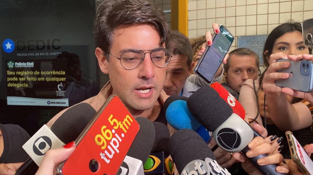 À polícia, Bruno de Luca diz que viu atropelamento, mas só soube que era Kayky Brito no dia seguinte