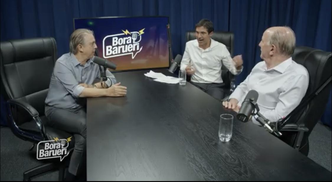 Em estreia, podcast “Bora Barueri” apresentado por Rubinho Furlan e Beto Piteri, ultrapassa 1,7 mil visualizações
