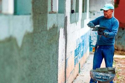 Vereadores acompanham obras de reforma em UBS na Vila Ayrosa