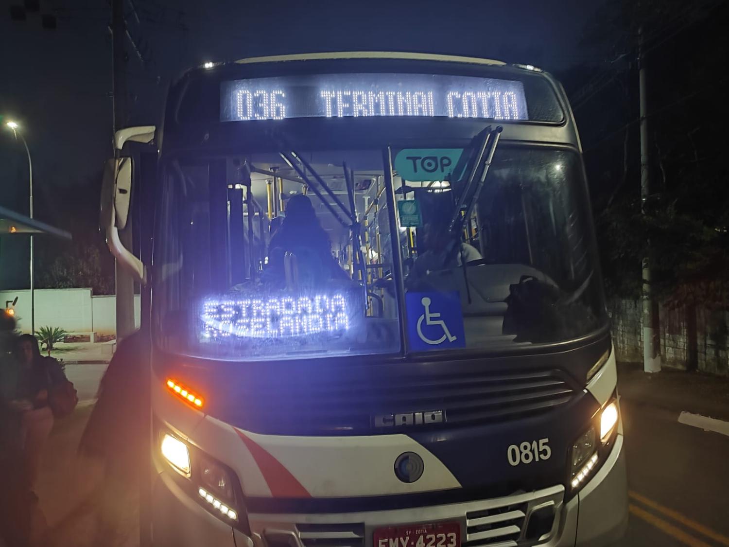 Prefeitura amplia horários e dia de circulação da linha 036 – Fatec via Lajeado x Terminal de Cotia