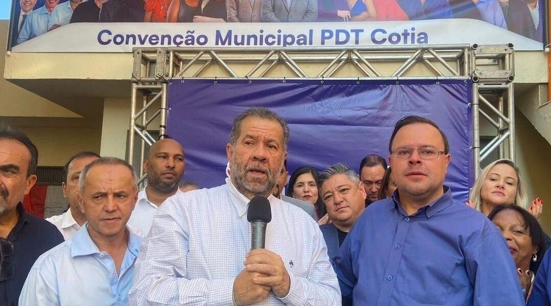 Welington Formiga é consagrado candidato a prefeito de Cotia em convenção partidária do PDT