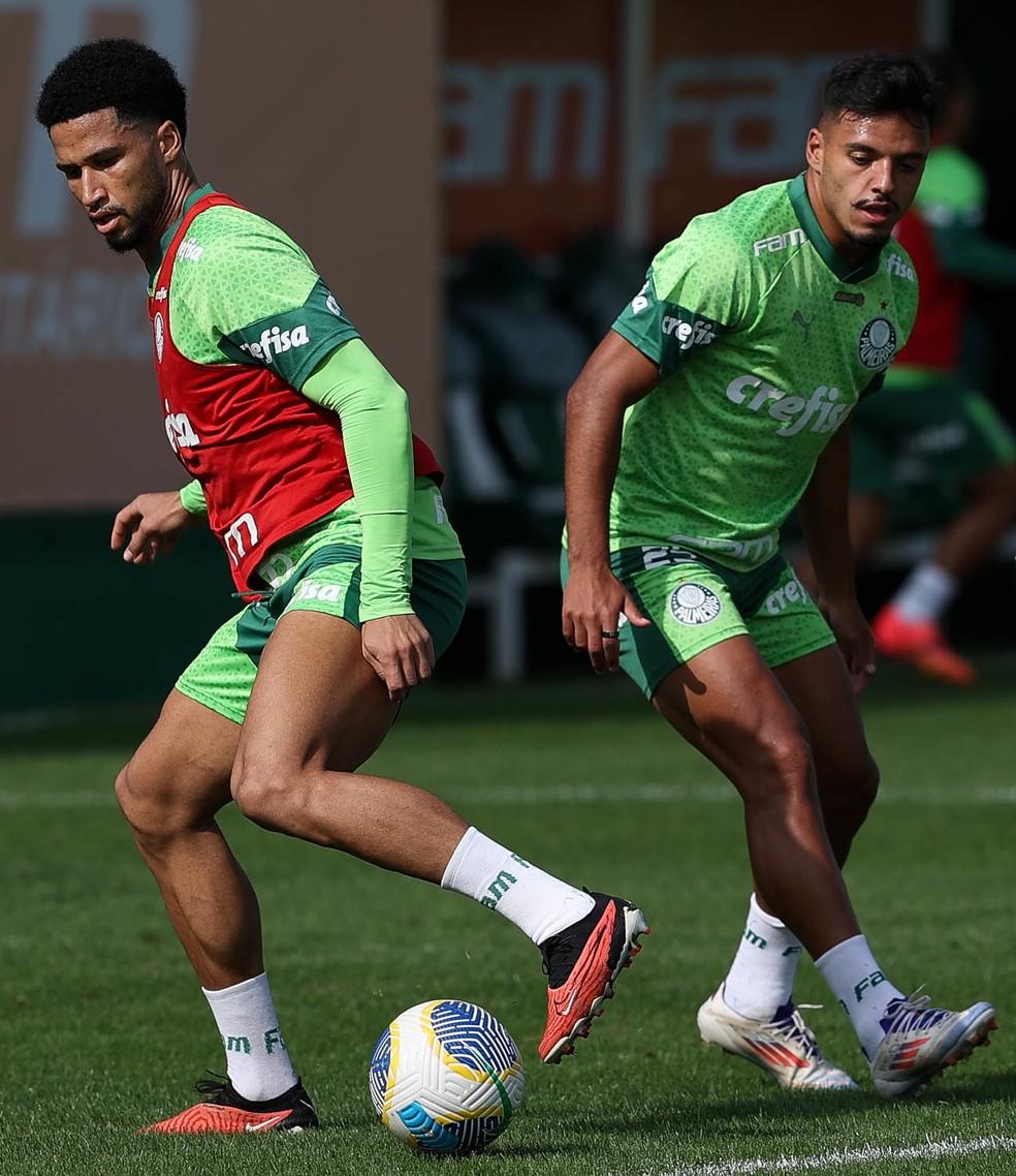 Zé Rafael e Murilo iniciam transição em reapresentação do Palmeiras