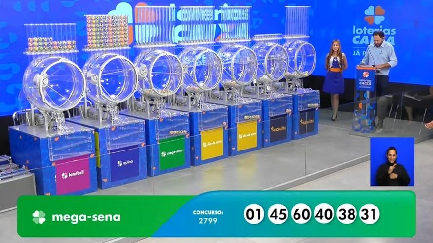 Mega-Sena: ninguém acerta as dezenas, e prêmio vai a R$ 55 milhões; veja números