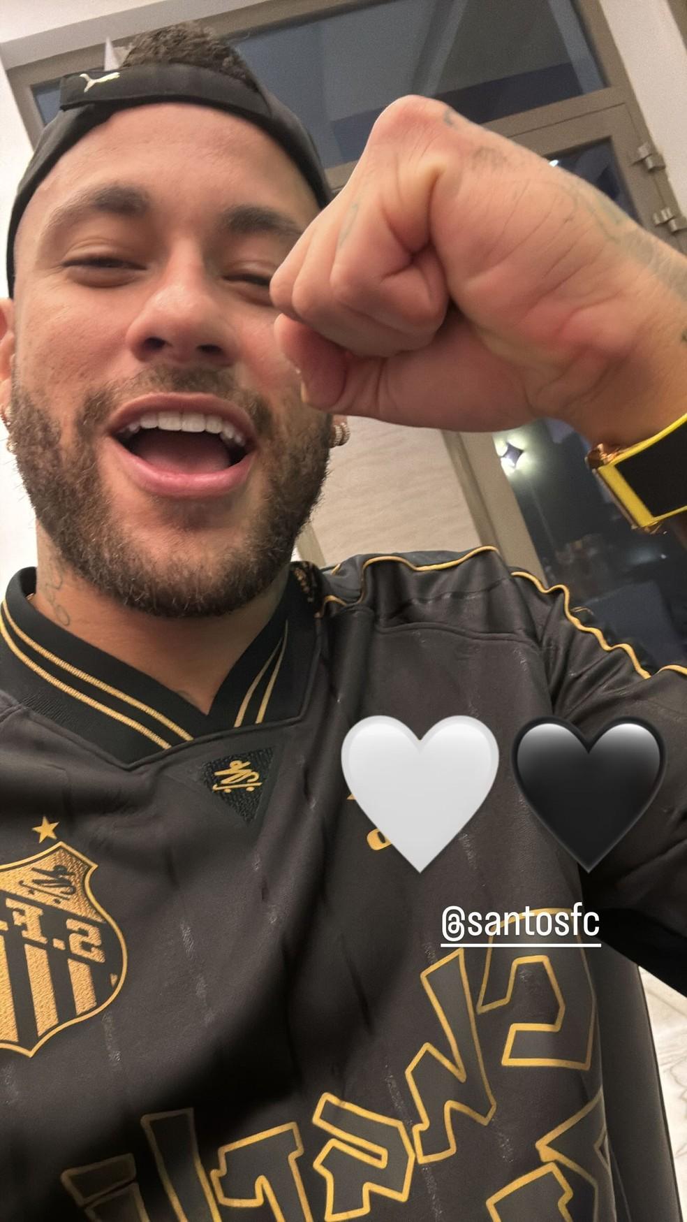 Santos convida Neymar para assistir ao último jogo do time como mandante na Série B