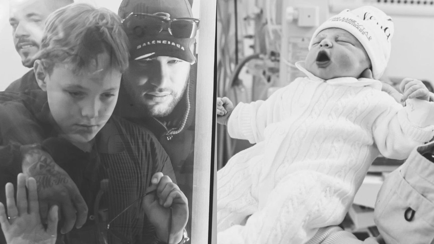 Neymar Jr mostra álbum de fotos do nascimento de sua terceira filha, Helena