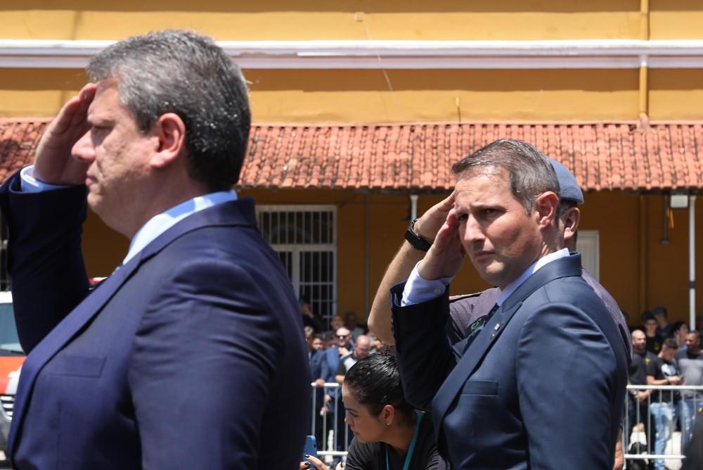 Tarcísio se encontra com 63 coronéis da PM e reafirma que Guilherme Derrite seguirá à frente da Segurança Pública em SP