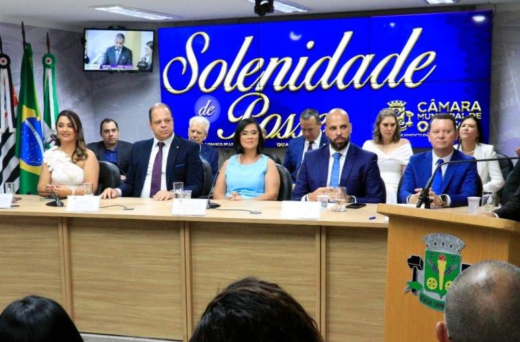 Câmara Municipal empossa vereadores, prefeito e vice-prefeito de Osasco