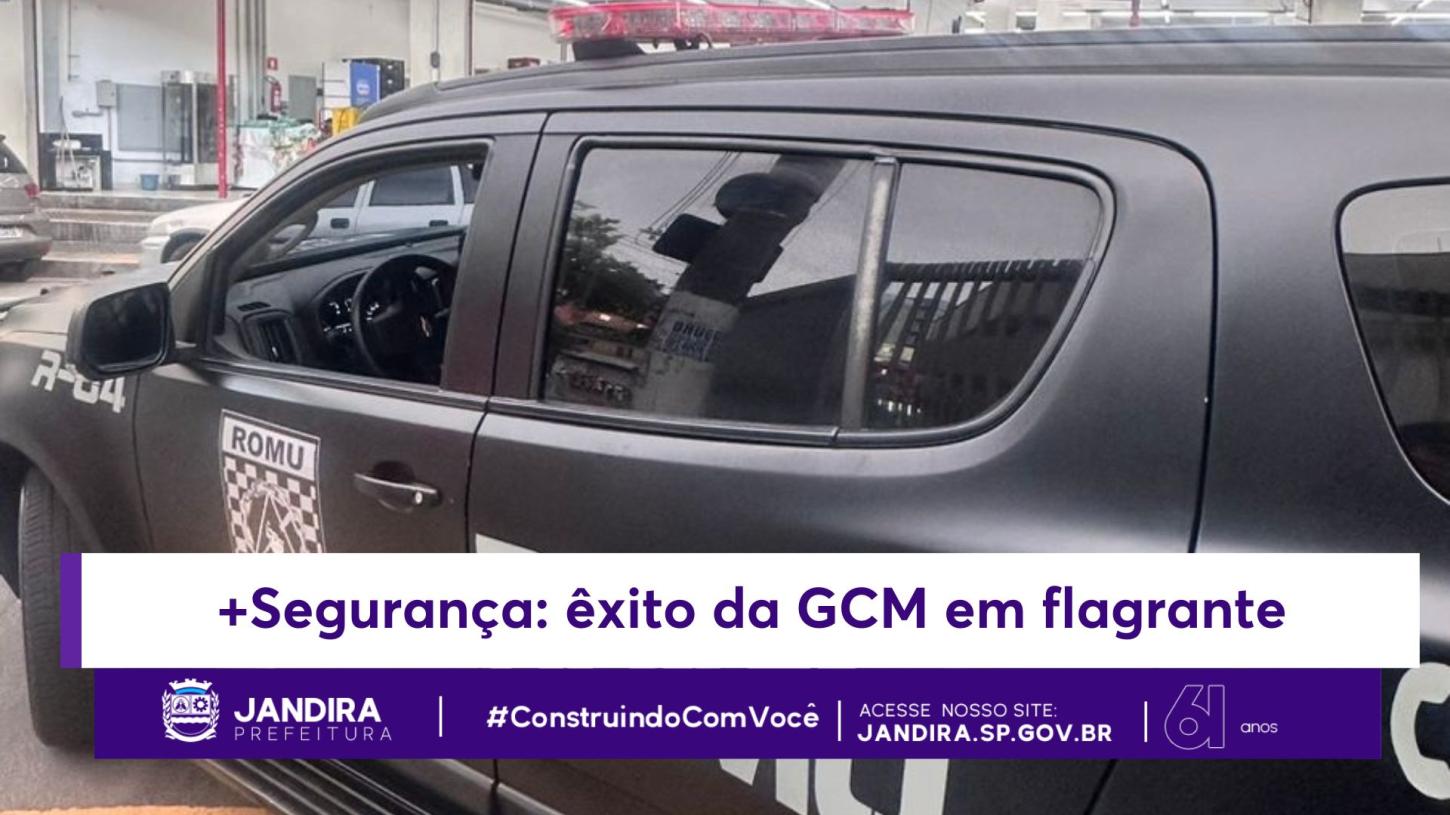 Ladrão é preso em flagrante após tentativa de roubo