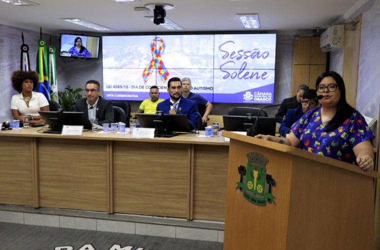 Câmara de Osasco celebra Dia de Conscientização do Autismo