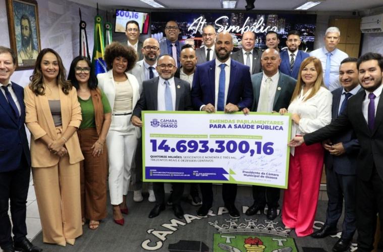 Vereadores destinam mais de R$14 milhões à Saúde